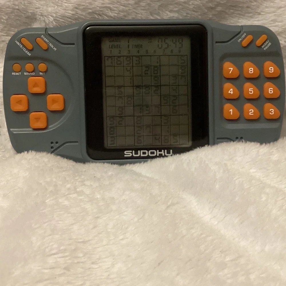 SUDOKU Handheld Electronic Video Game 🎮